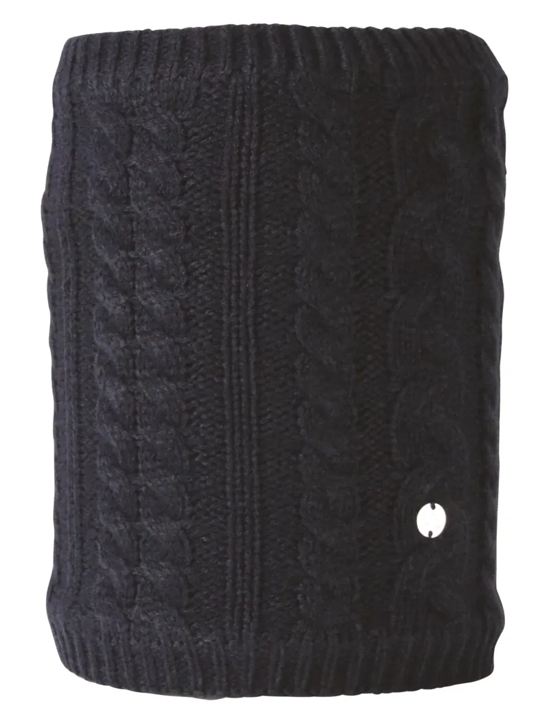 Hy Equestrian Melrose Cable Knit Snood - Navy